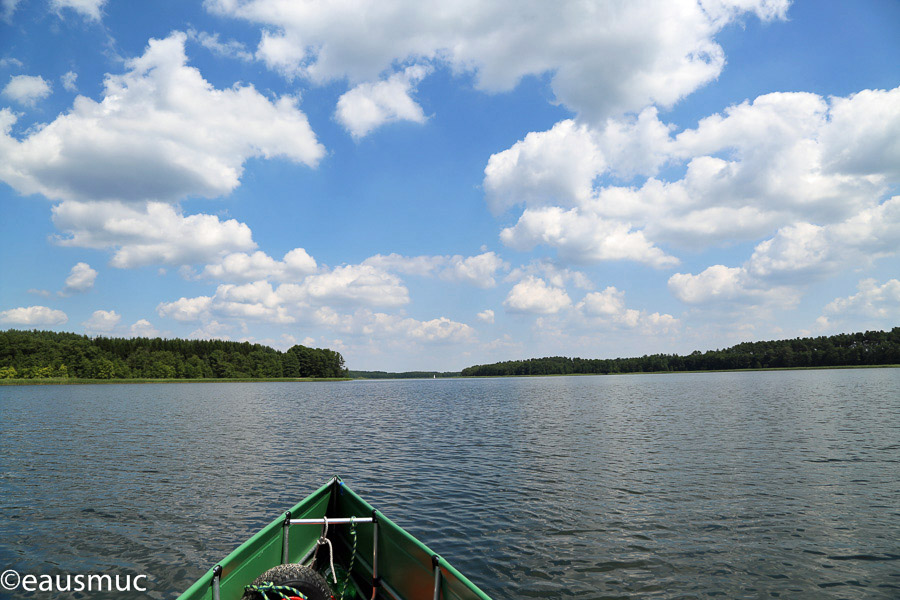 Kanu auf dem Rätzsee