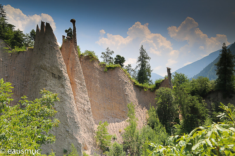 Erdpyramiden Segonzano Gruppe II