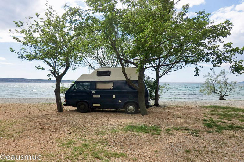 Stellplatz Camping NP Paklenica