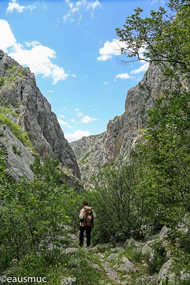 Paklenica Schlucht