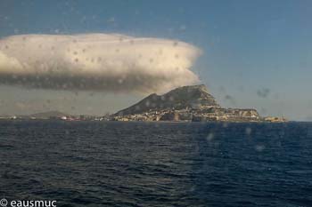 Blick auf Gibraltar