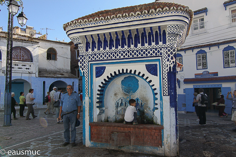 Mein Vater in Chefchaouen