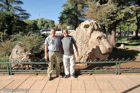 Mein Vater und ich in Ifrane