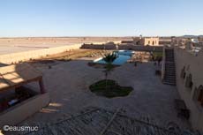 Pool in der Wüste