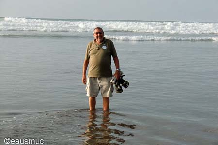 Mein Vater am Strand von Casblanca