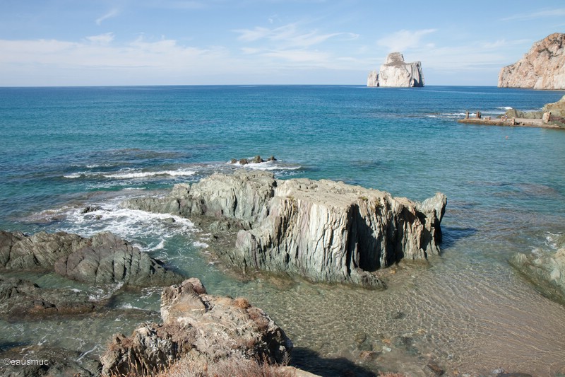 Felsen im Meer