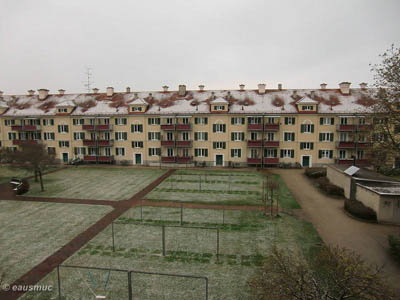 Schneeregen in München