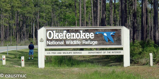 Okefenokee Sign