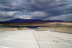 Bootsrampe am Lake Mead