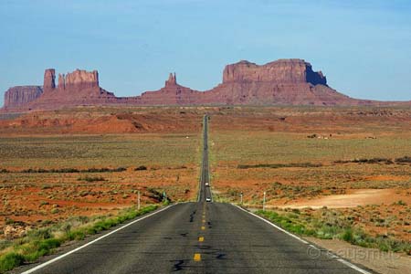 Blick auf das Monument Valley