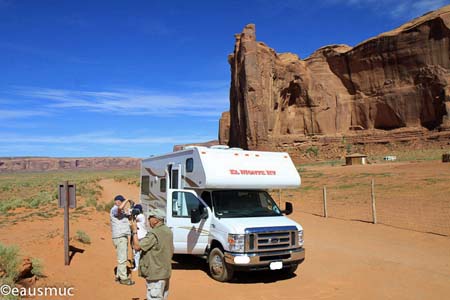 Mit dem Wohnmobil im Monument Valley