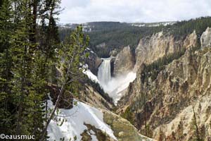 Wasserfall in der Sonne