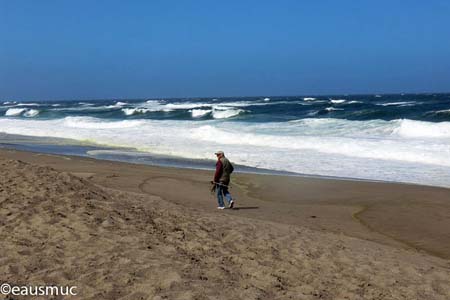 Mein Vater am Strand