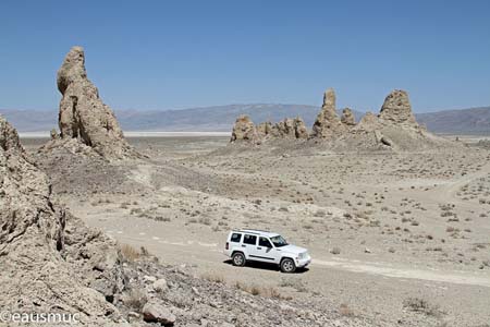 Jeep in den Pinnacles