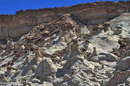 Hoodoos der Rimrocks