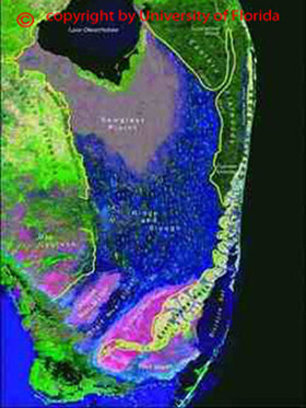 Satellitengrafik vom USGS