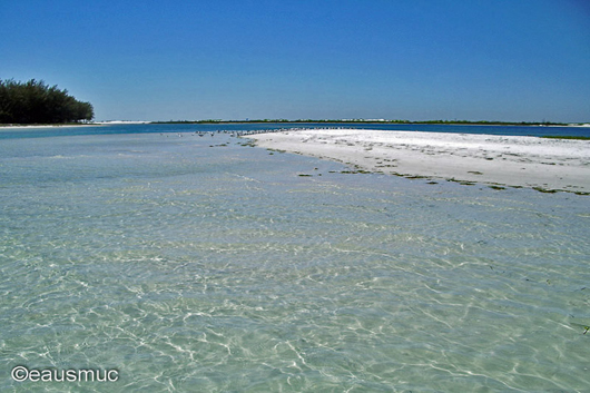 Kleine Lagune hinter dem Beach