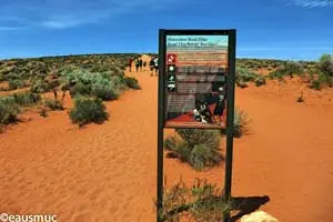 Trailhead Sign