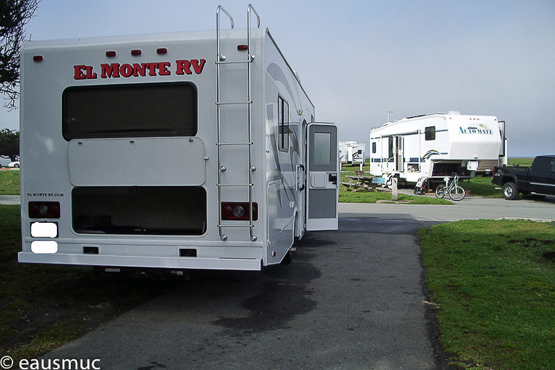 Wohnmobil auf dem Campground