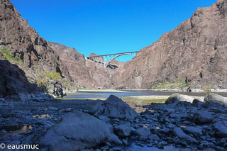 Colorado und Hoover Damm Bridge