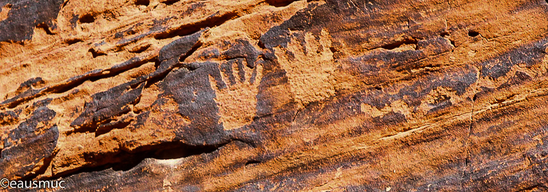 Petroglyphen Detailansicht