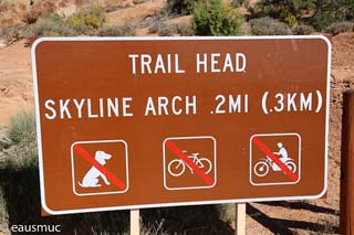 Trail Sign