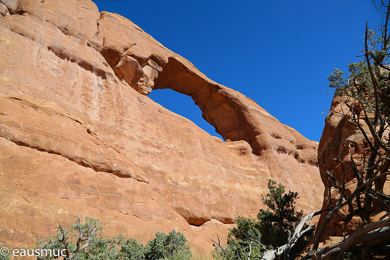 Skyline Arch von unten