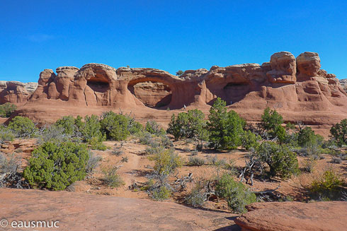 Tapestry Arch aus der Ferne