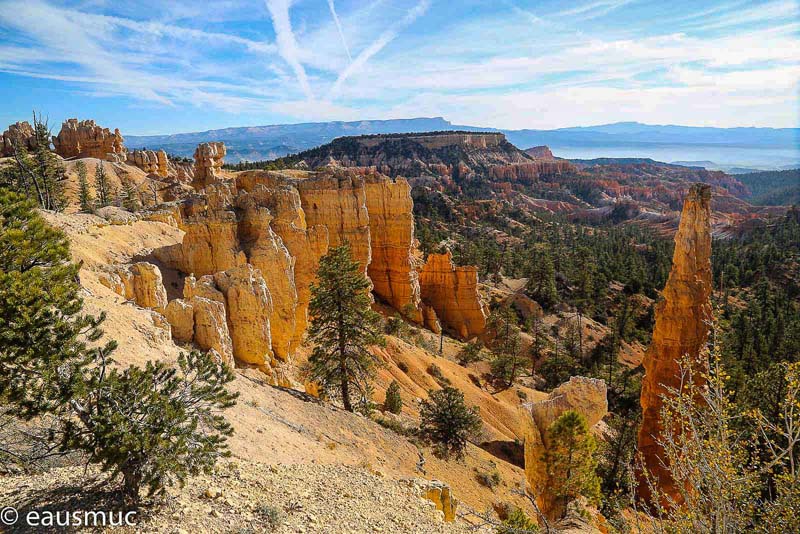 Blick vom Rim in den Canyon