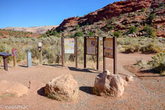 Registrierung am Trailhead