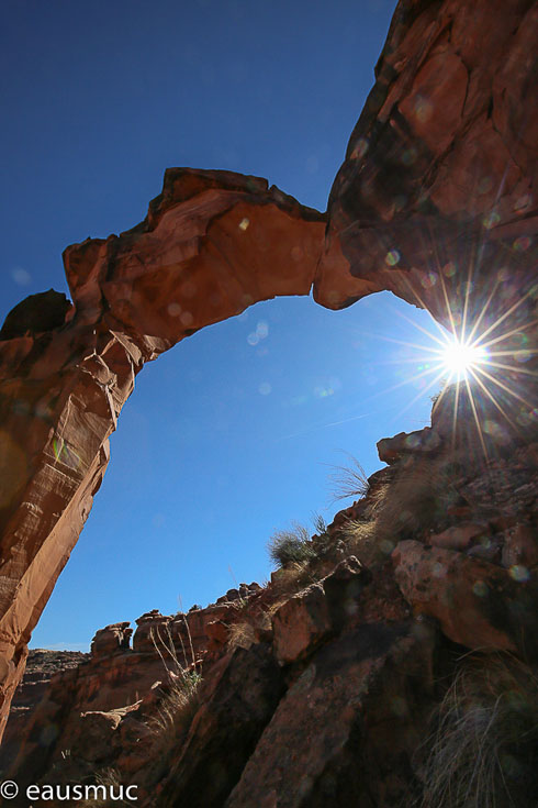 Der Arch im Gegenlicht