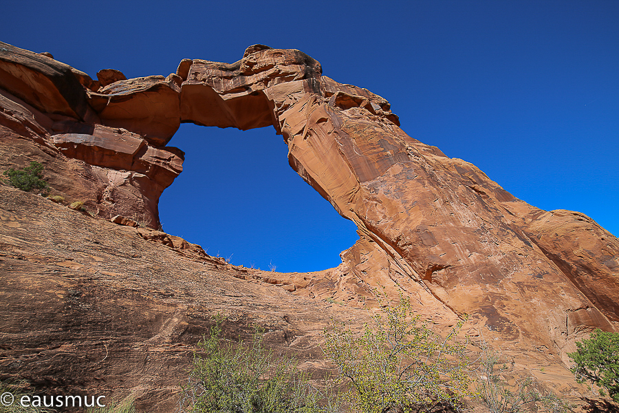 Hunter Arch von Süden aus